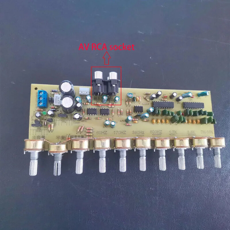 Fever Tuning Board La3607 Seven-segment Balanced Tone Beautification Board