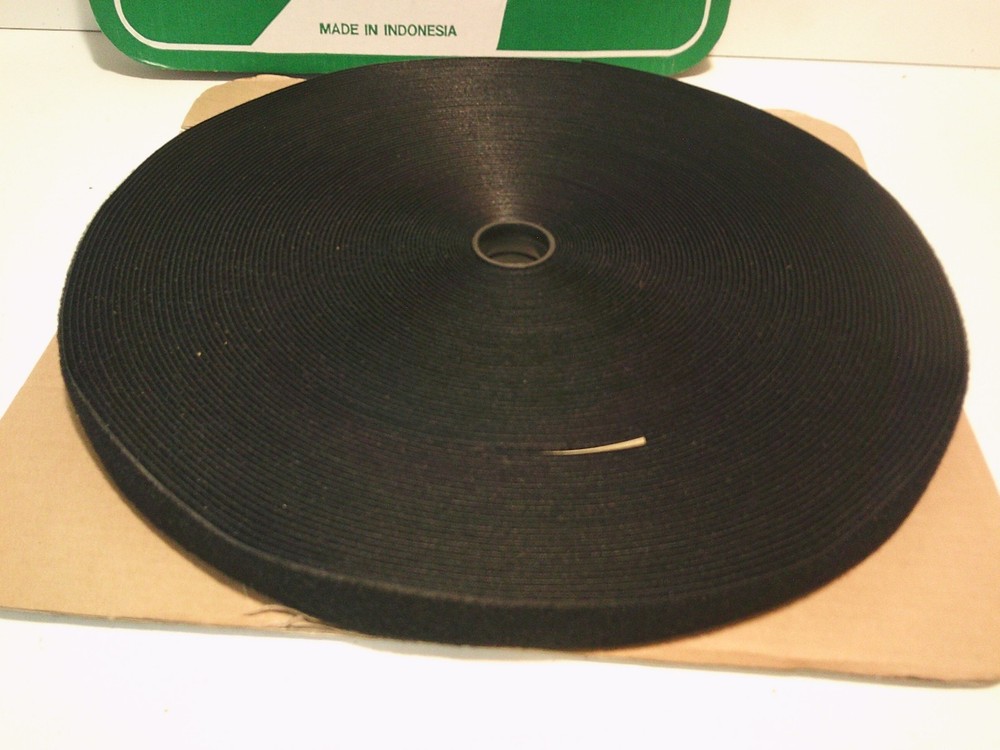 NEW 1" Rolls Both Hook and Loop 30 Foot Plus Rolls See Description FREE SHIPPING