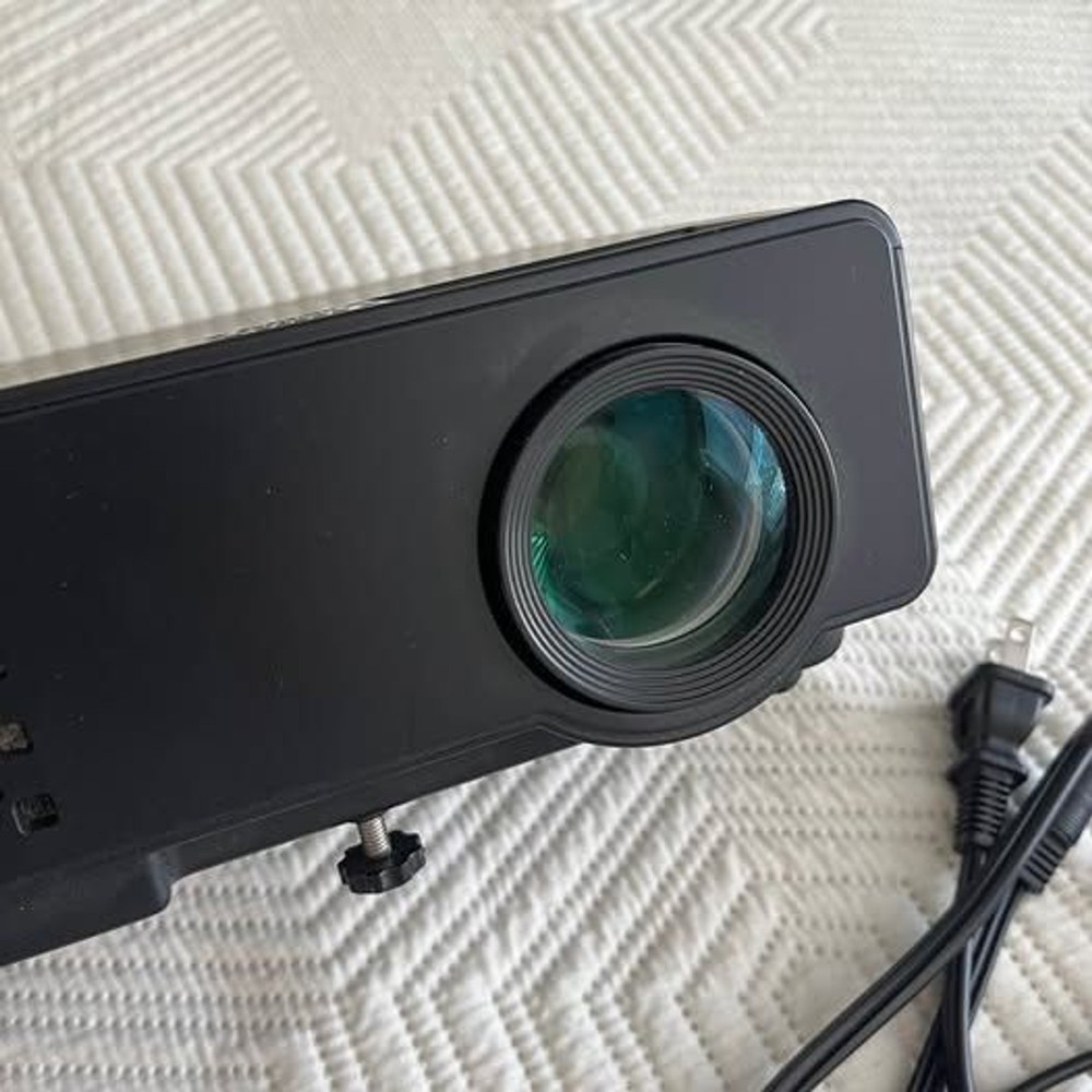 DBPower LED Light Source Mini Projector Includes Remote and Power Cord