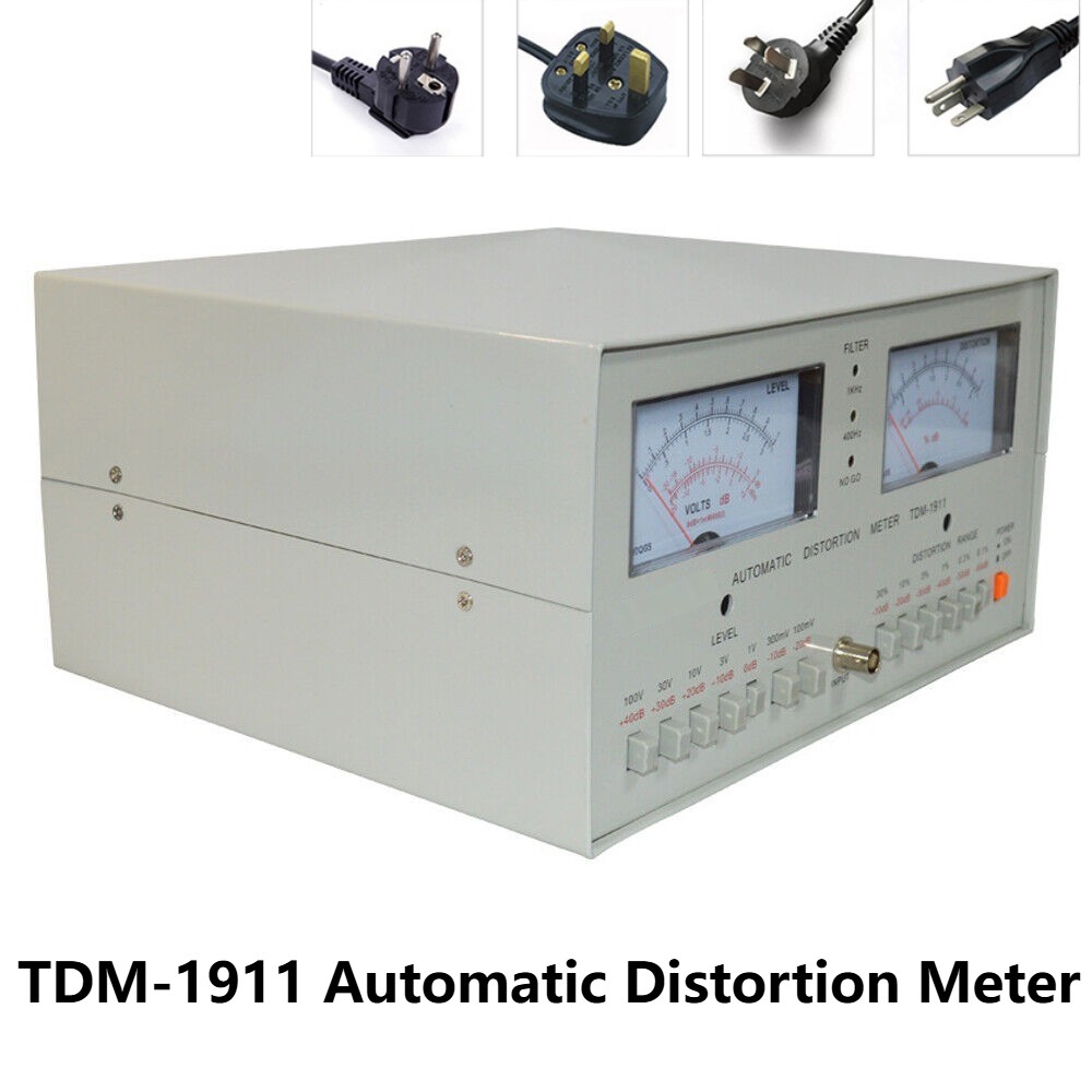 Automatic Distortion Meter 0.01%-30% Audio Signal Distortion Analyzer TDM-1911