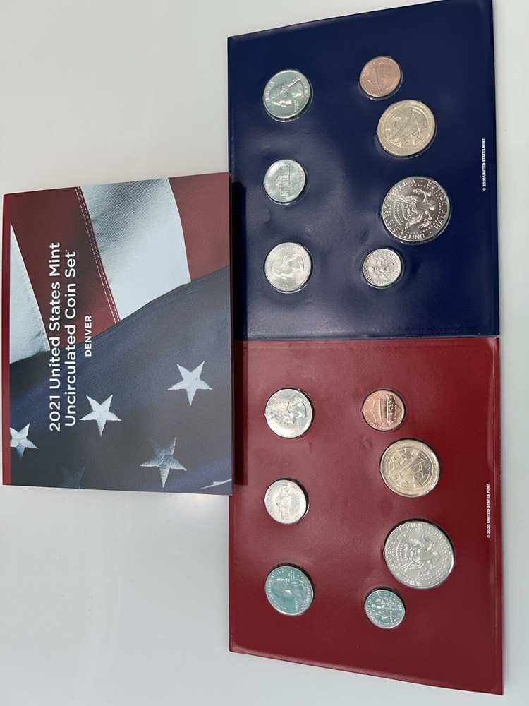 2021 P & D UNCIRCULATED MINT SET