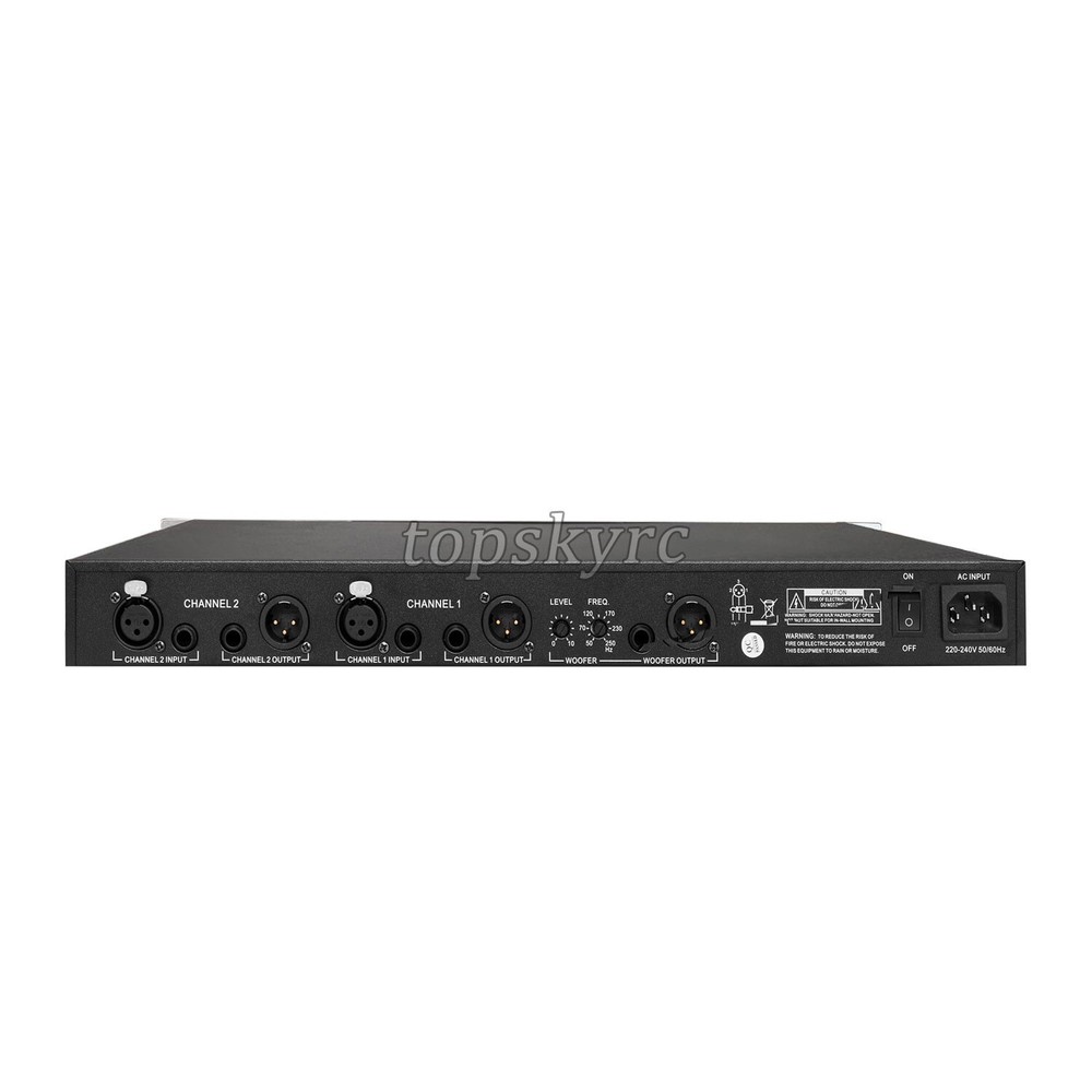 Active Balance Dual 15-band Power Equalizer Digital Audio Processor GAX-EQ215S