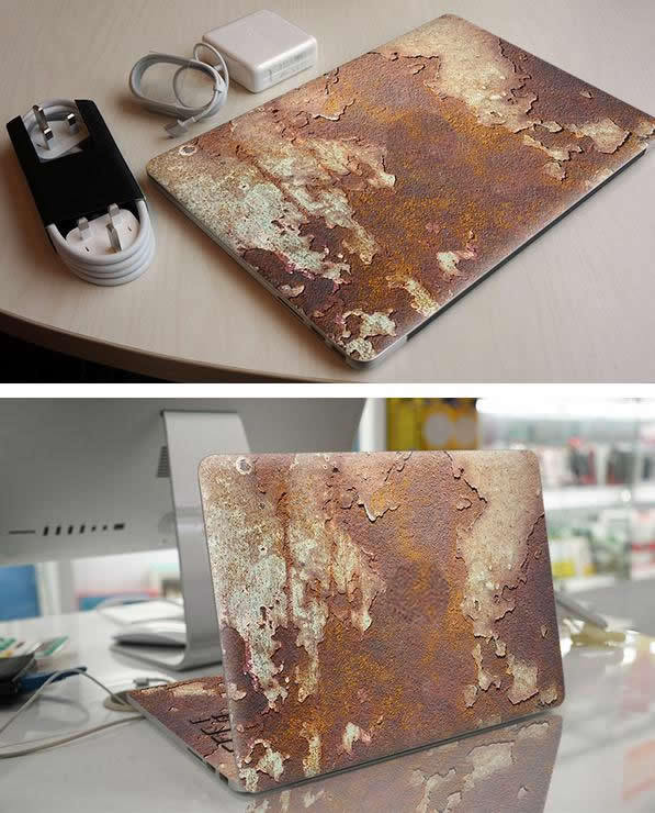 Laptop Creative Rust Sticker Skin Protector For MSI GS73
