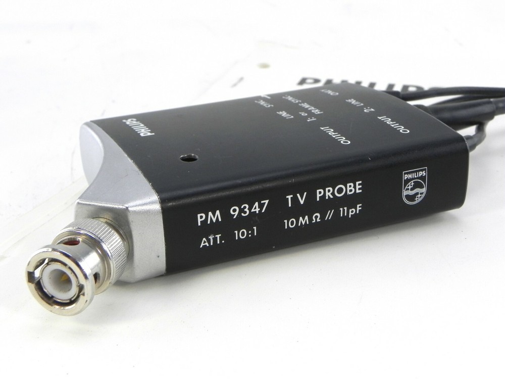 Philips PM 9347 Television Probe and Manual