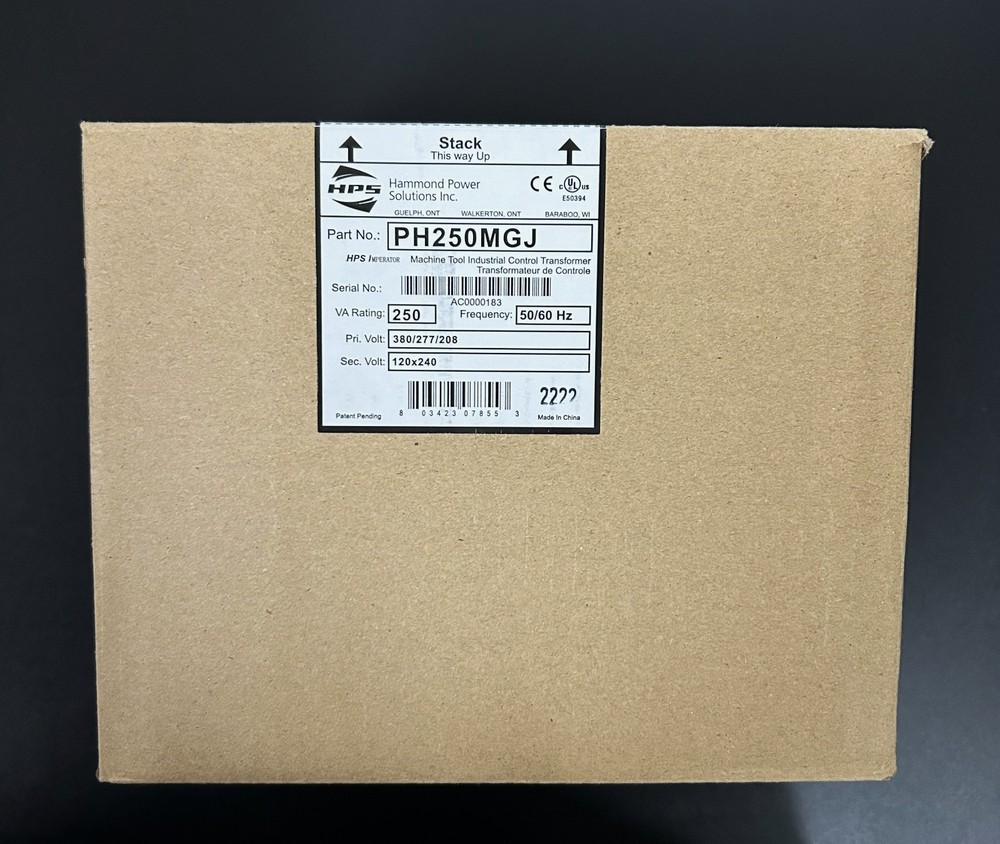 Hammond Power Solutions Inc. PH250MGJ Encapsulated Core Control Transformer