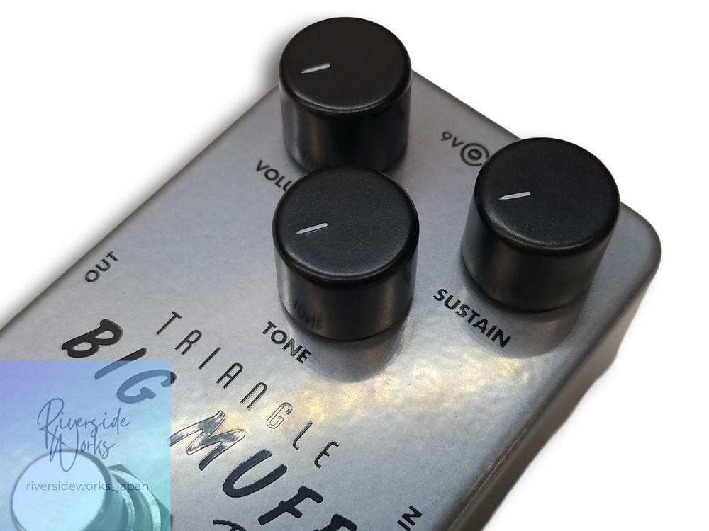 ELECTRO-HARMONIX Triangle Big Muff Distortion Effect Pedal JP