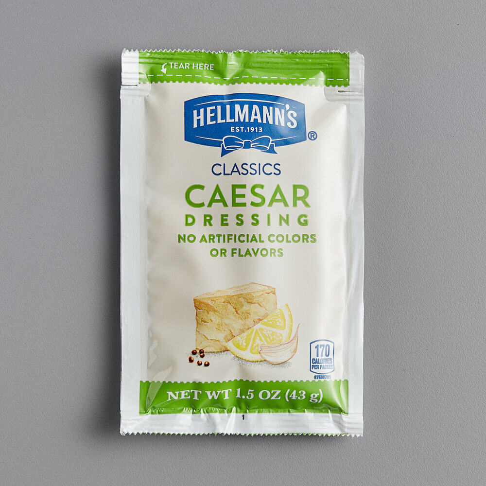 Hellmann's 1.5 oz. Salad Dressing 102/Case  ( select flavor below)