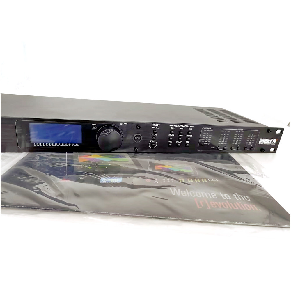 DriveRack PA2 Complete Loudspeaker Management System Black
