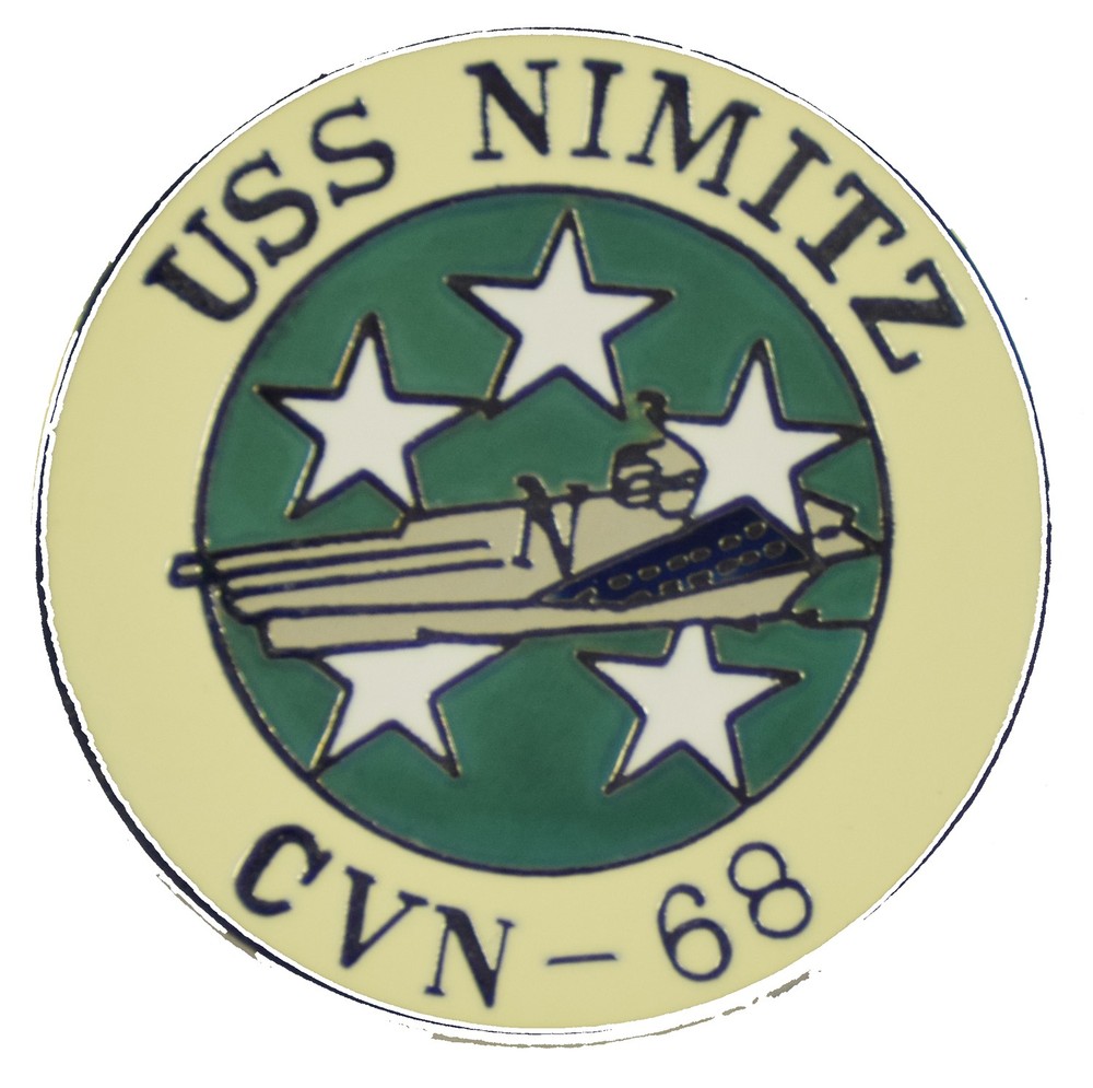 USS NIMITZ HAT PIN