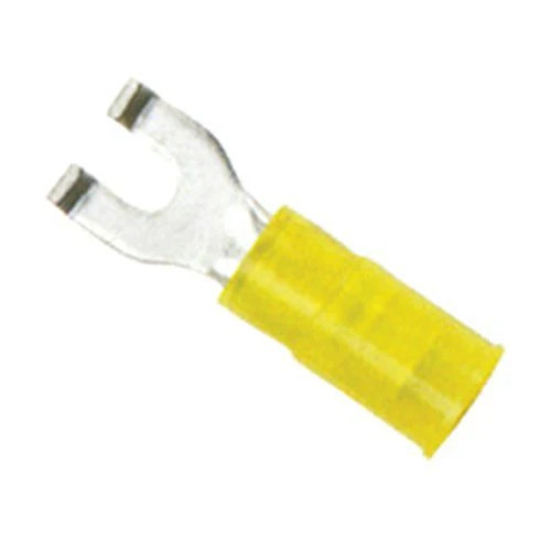 Ancor Nylon Flanged Spade 12-10 #10 - 5 Pack
