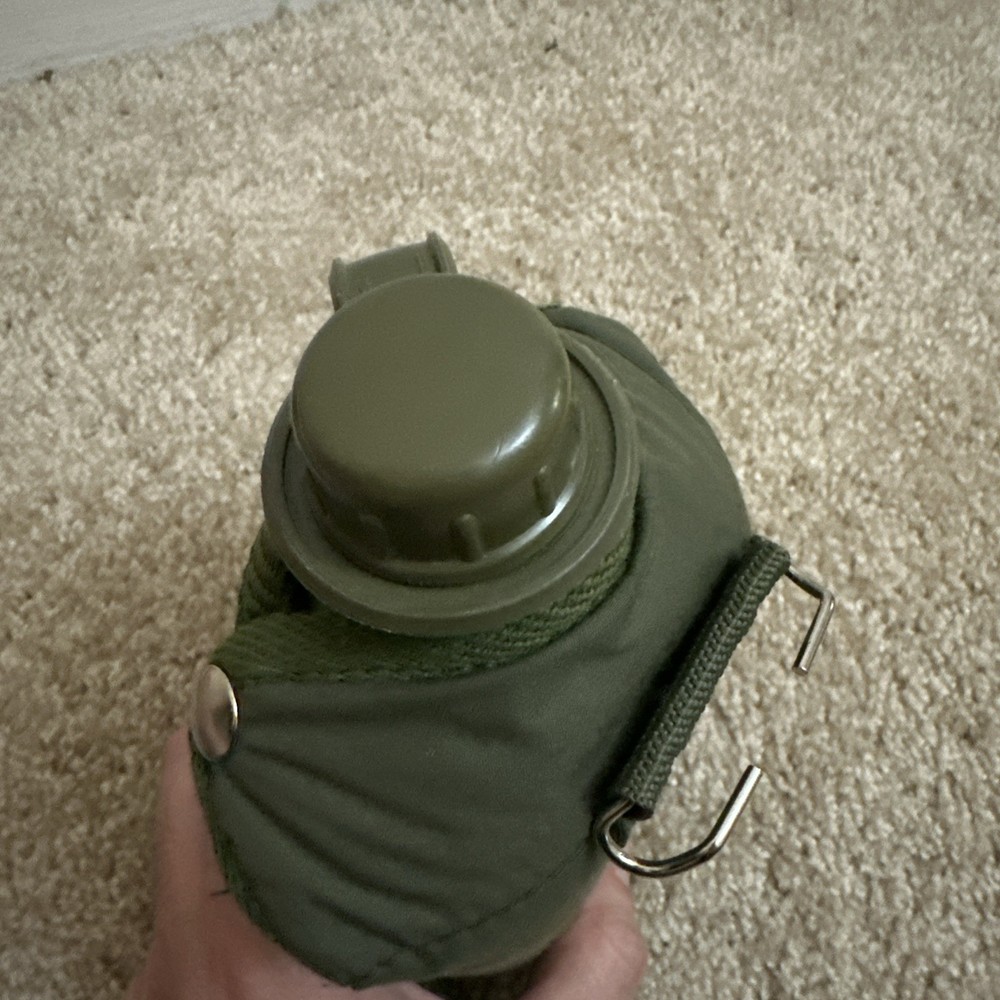 Plastic Canteen Military Green