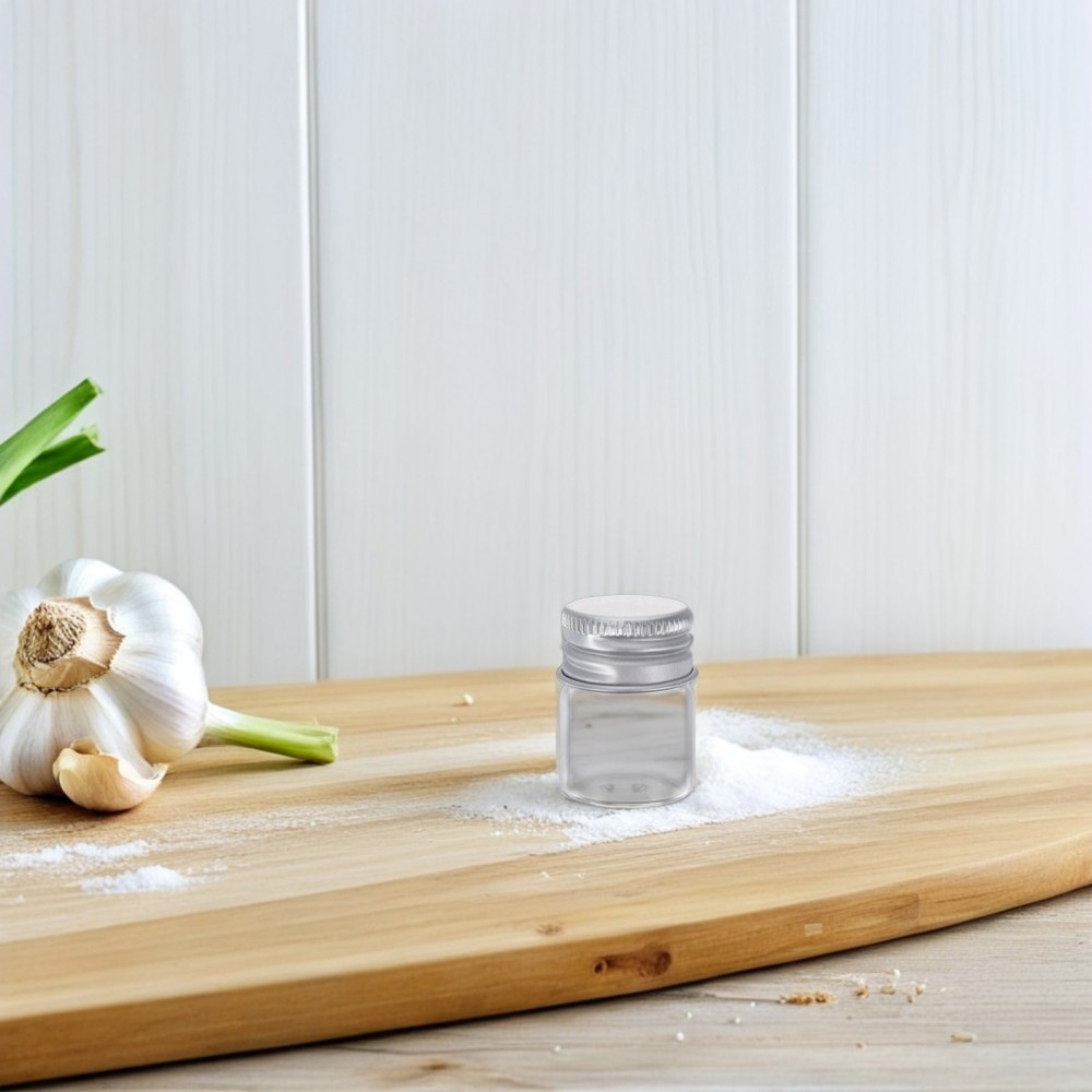 12 PCS Mini Mason Jars with Lids Small Grains Container Cookie