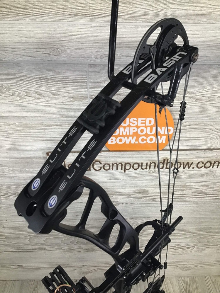 Elite Basin LH Black 20-70lbs Bow Pkg