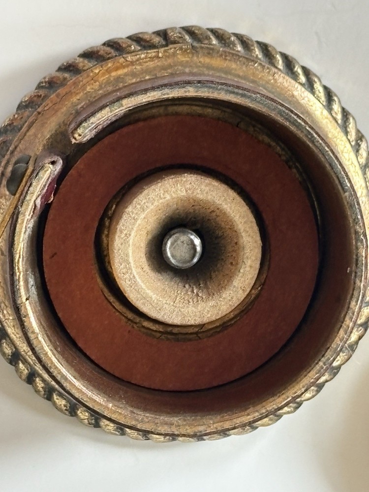 Antique Old Crest Stamp Dispenser