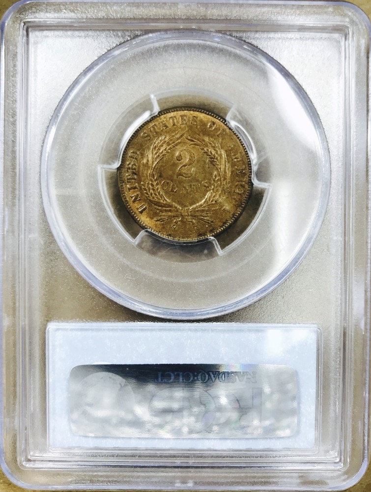 *1870 SHIELD 2 CENT* *PCGS MS64 RB* NR #CVIP87
