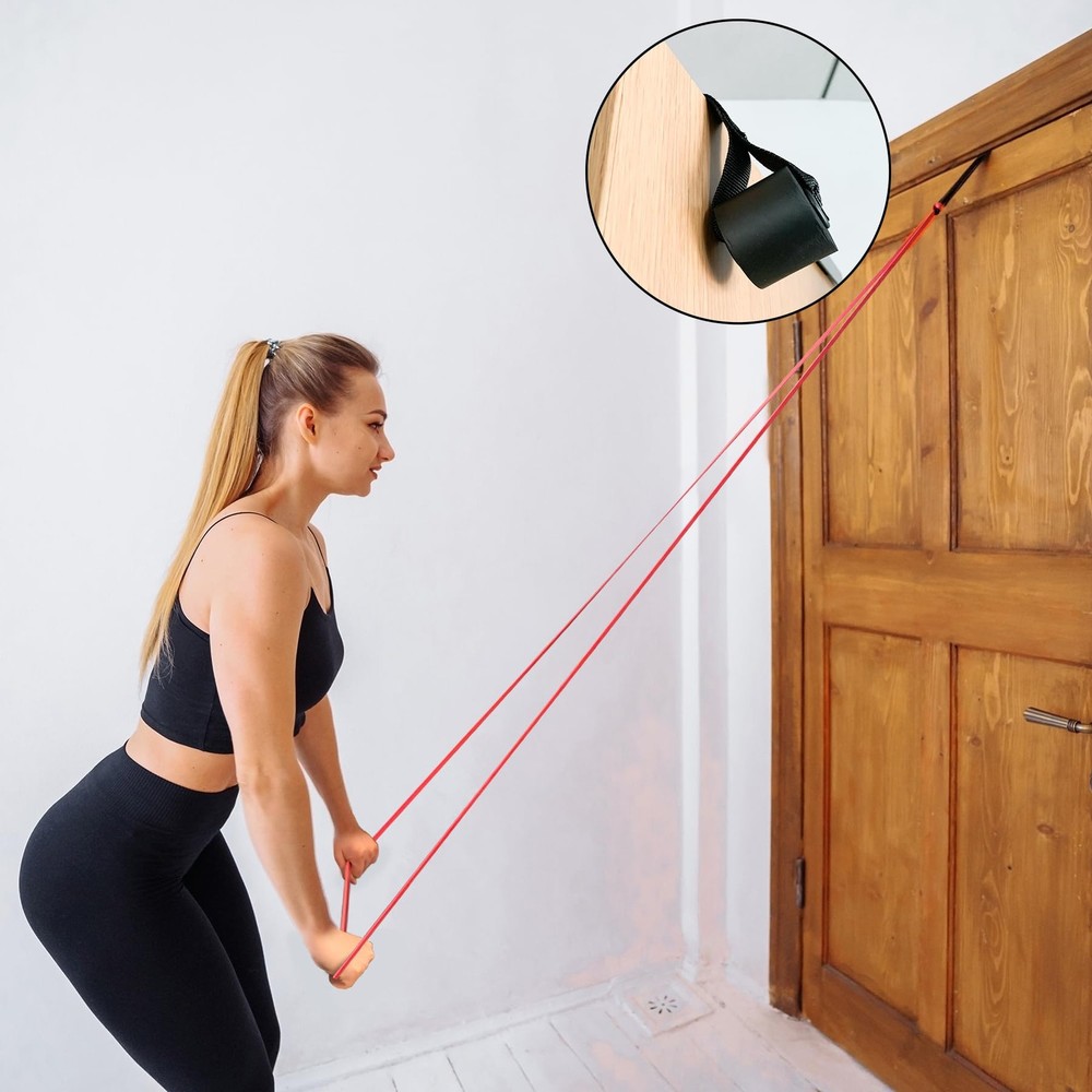 Resistance Bands, Set of 5 Pull Up Bands, Pull Up Assistance Bands, Exercise ...