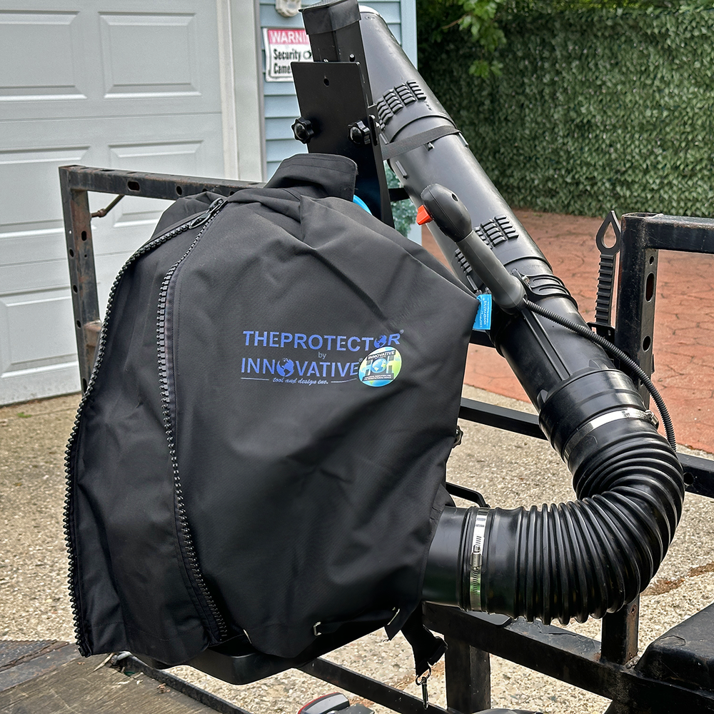 Backpack Blower Cover 100% Waterproof Expandable Black Bag Wrap Cover