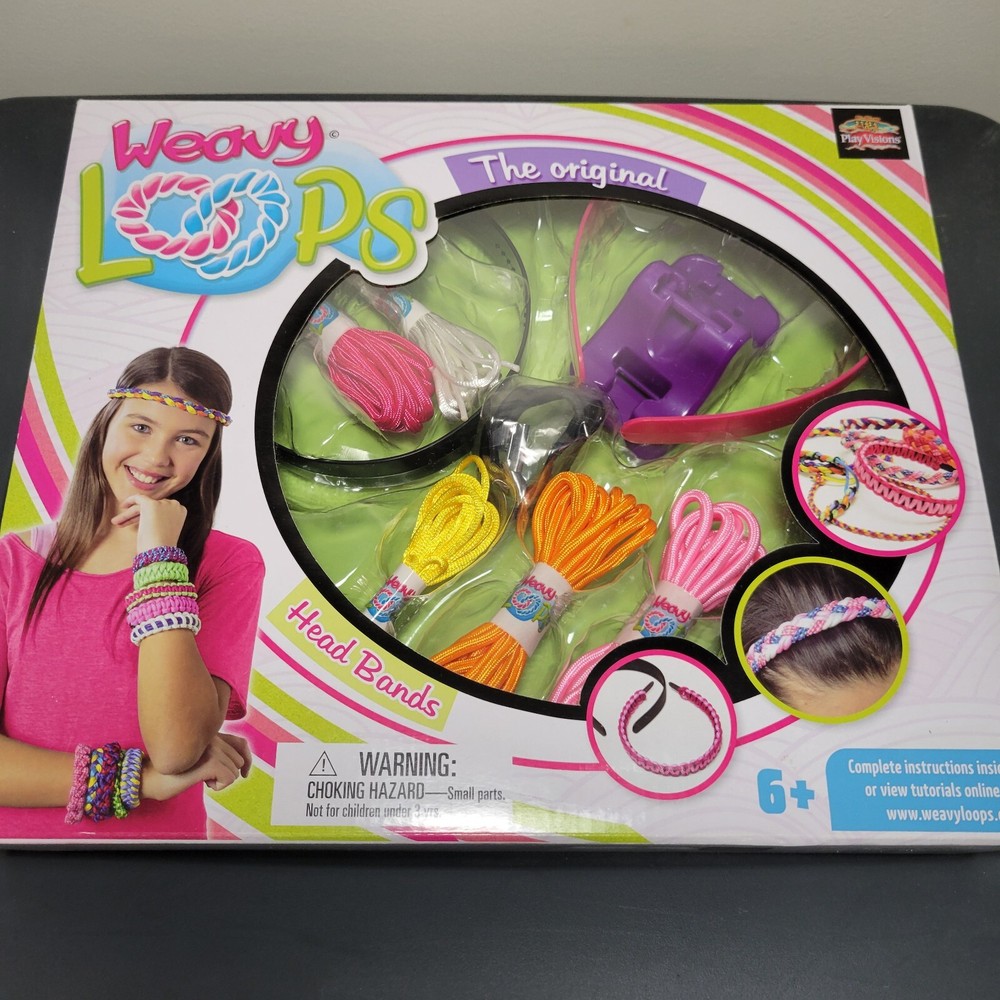 NIB Weavy Loops - The Original- Head Bands  Crafts