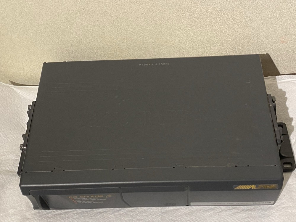 ALPINE CD Boot 6 DISC CHANGER CHM-S620 UNTESTED