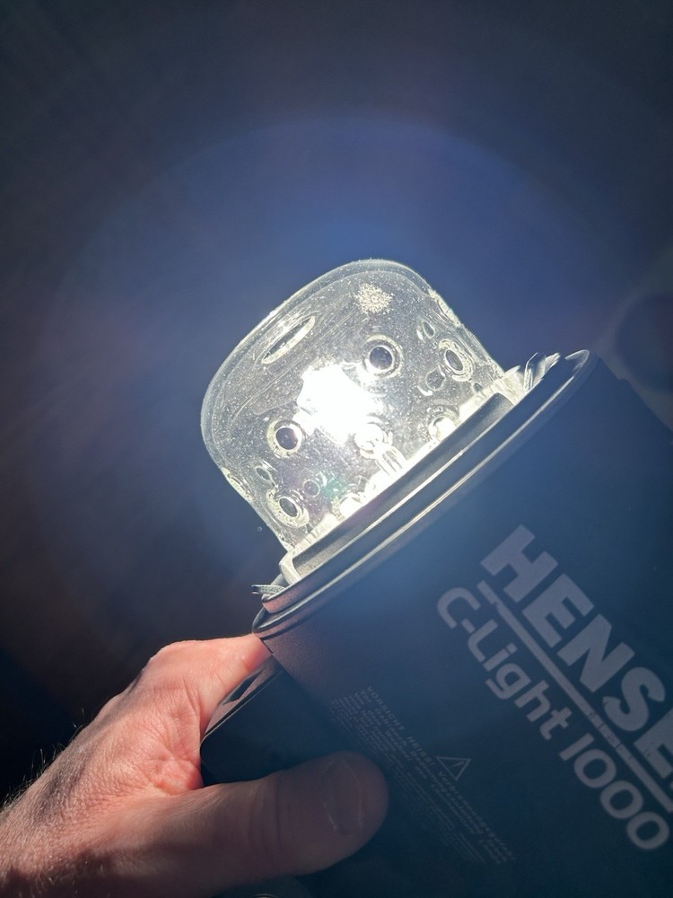 Hensel C-Light 1000 - Continuous Light No Reflector Included.