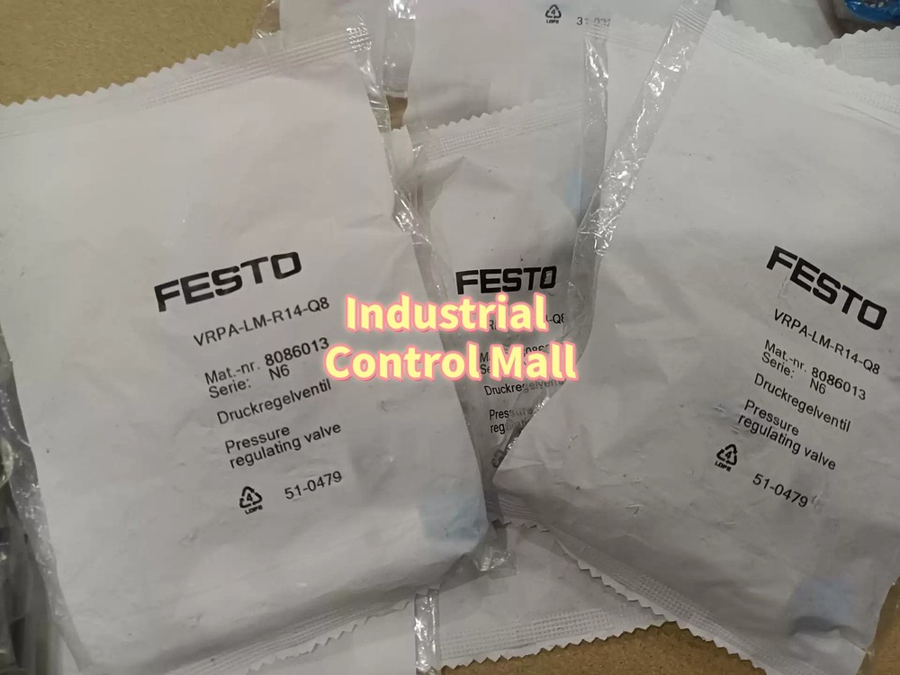 Festo-VRPA-LM-R14-Q8 8086013 1PC New Pressure reducing valve VRPALMR14Q8