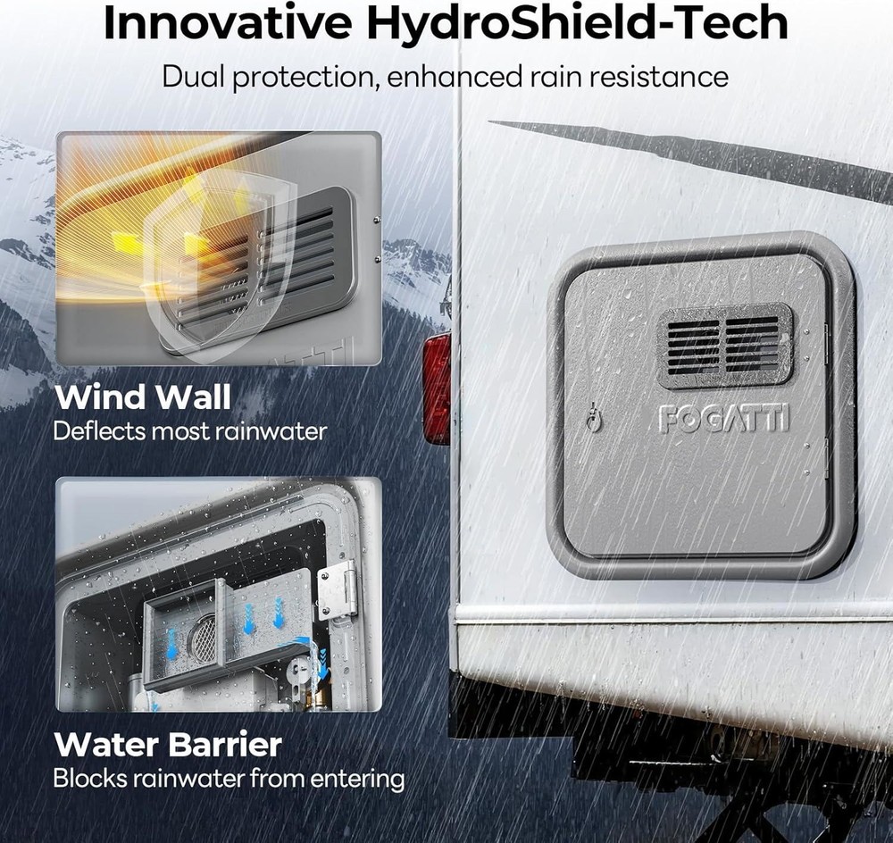 【90% NEW】66,000 BTU RV Water Heater Tankless Propane 3.9 GPM On-Demand Hot Water