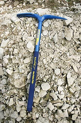 Fossil Rock Hunting Striking Tool Geological Pick Rock Hound Root Remove Digging