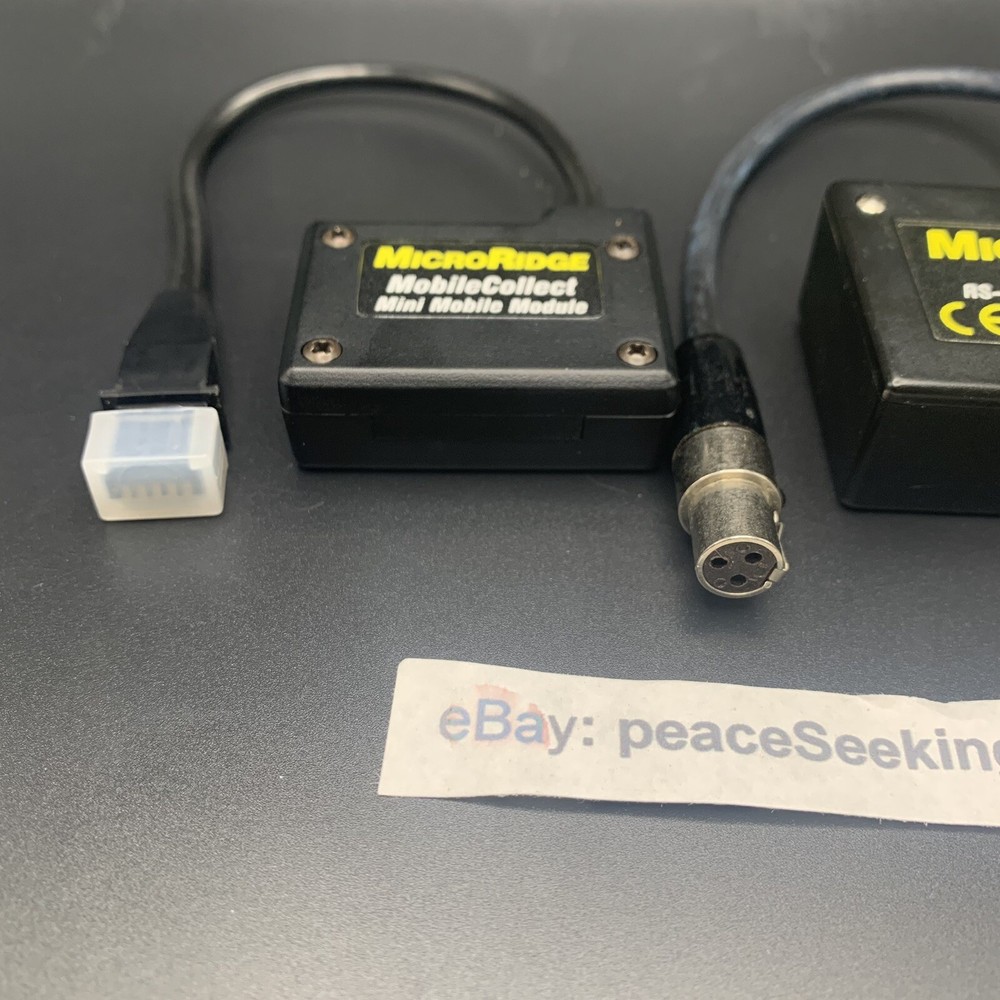 2x - MicroRidge MobileCollect RS-232 V2 & Mini Mobile Module Transmitter 24679