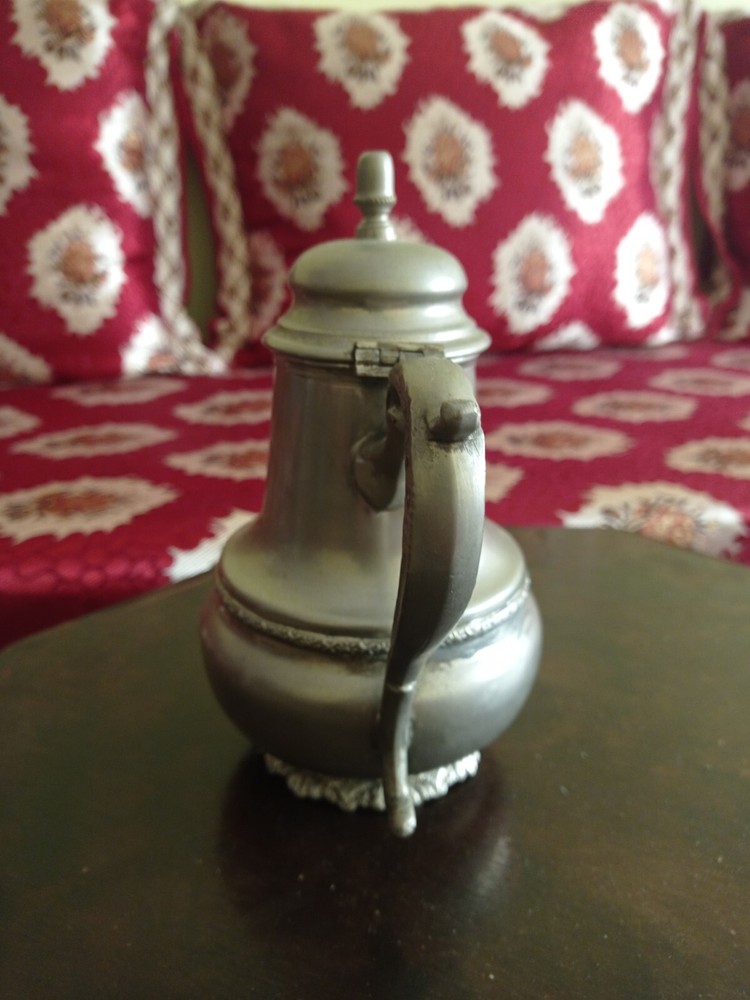Antique silver teapot