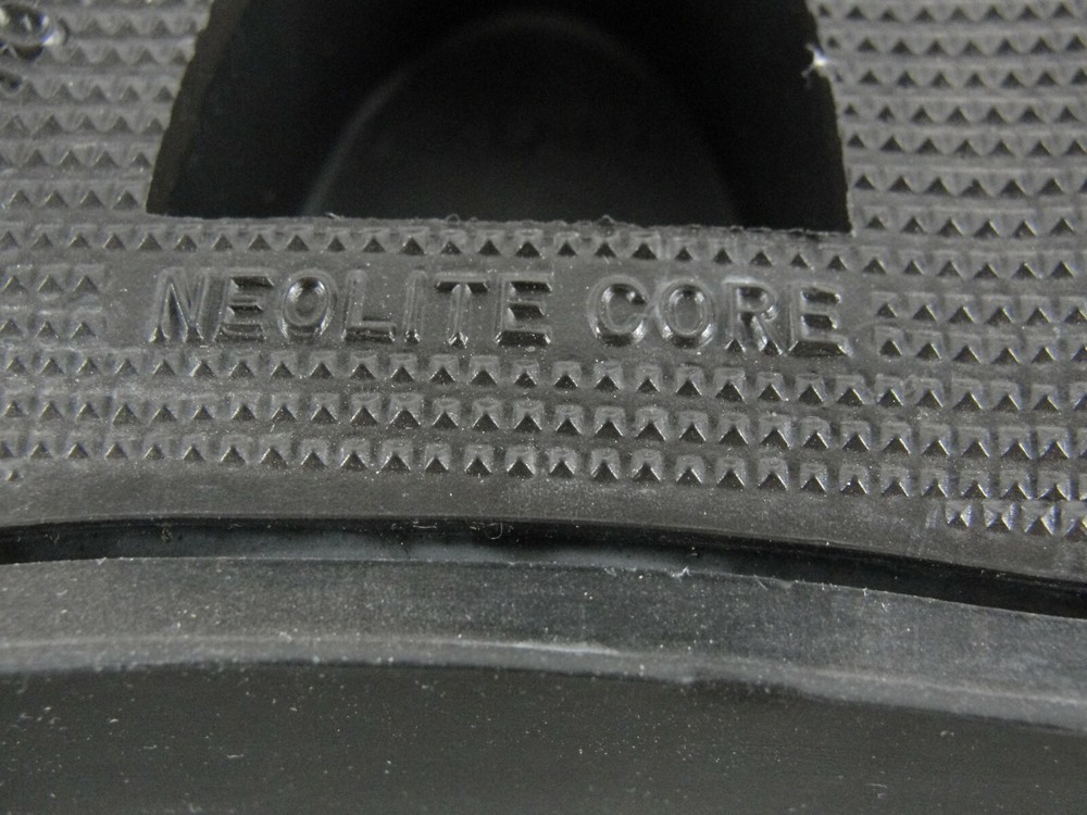 GOODYEAR NEOLITE CORE #30 REPLACEMENT SOLID BLACK BLOCK RUBBER BOOT HEEL 10x13/8