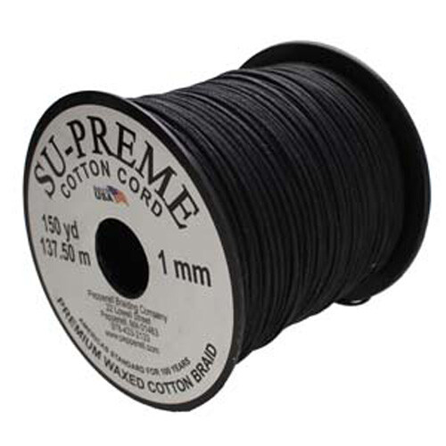 Waxed Cotton - USA made - black