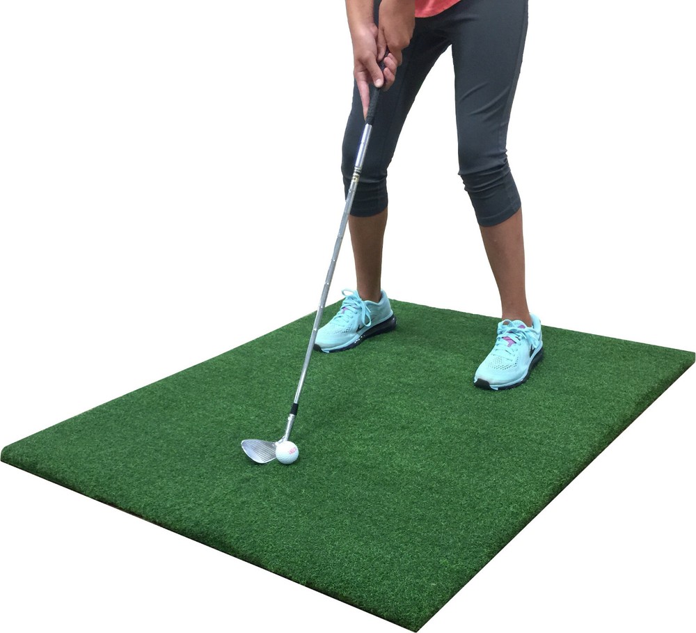 Backyard Golf Mat 2 ft x 3 ft Residential Practice Golf Roll Down Fairway