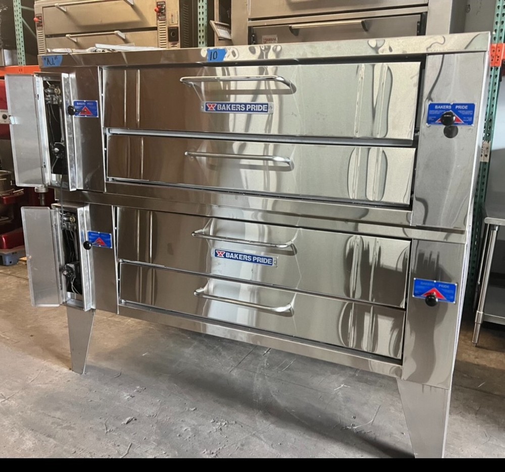 Bakers y600 Double Stack Pizza Deck Gas or Propane Refurbished