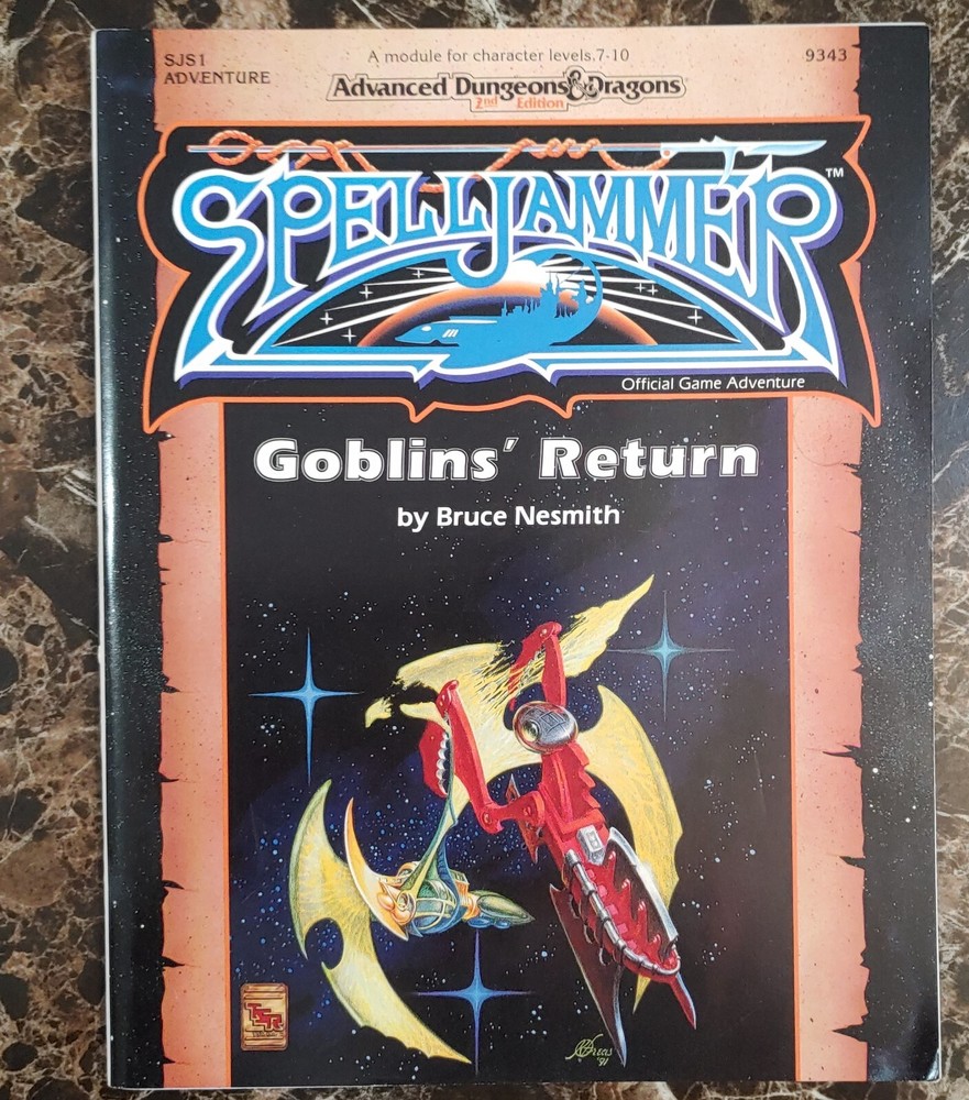Goblins' Return SJS1 9343 NM Spelljammer TSR AD&D D&D