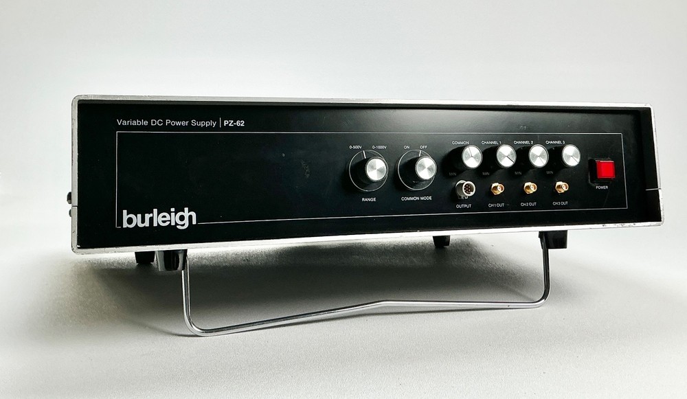 Burleigh Instruments PZ-62 Variable DC Power Supply Piezo Controller 3-Channel