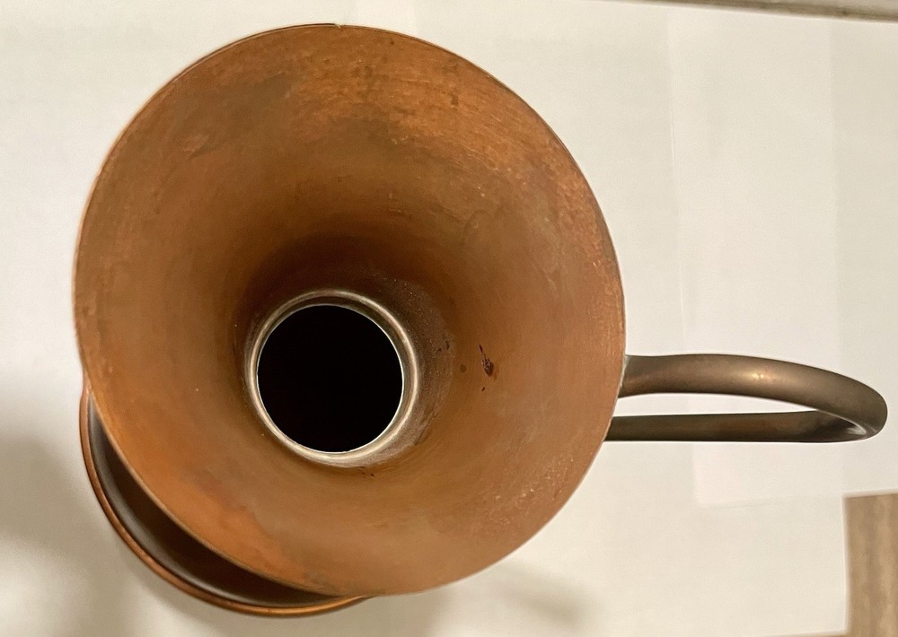 Copper Pitcher #3, 11 Inches Tall