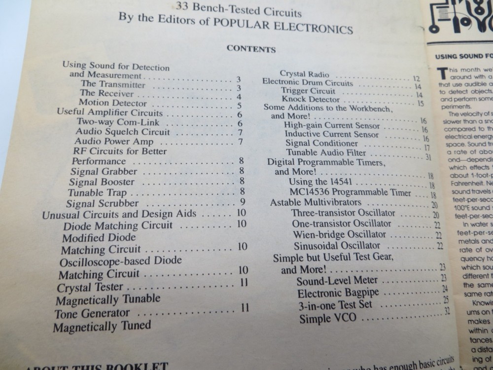 The Basic Circuits Handbook for Electronic Experimenters 33 BENCH-TESTED CIRCUIT