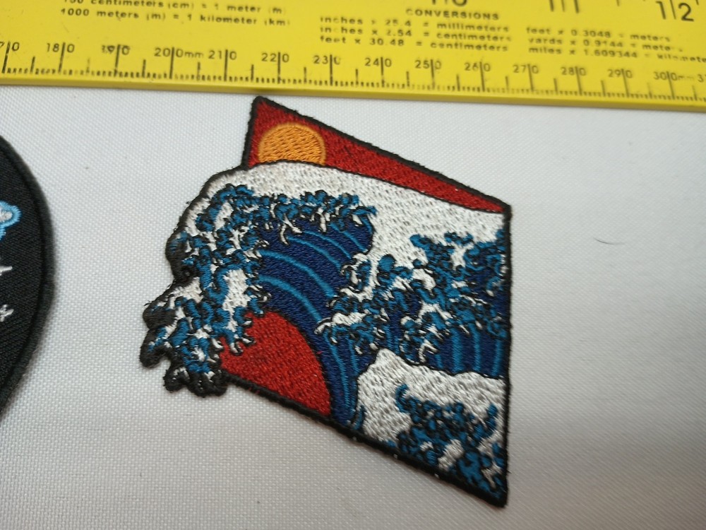 6 Sew On jacket vest patches