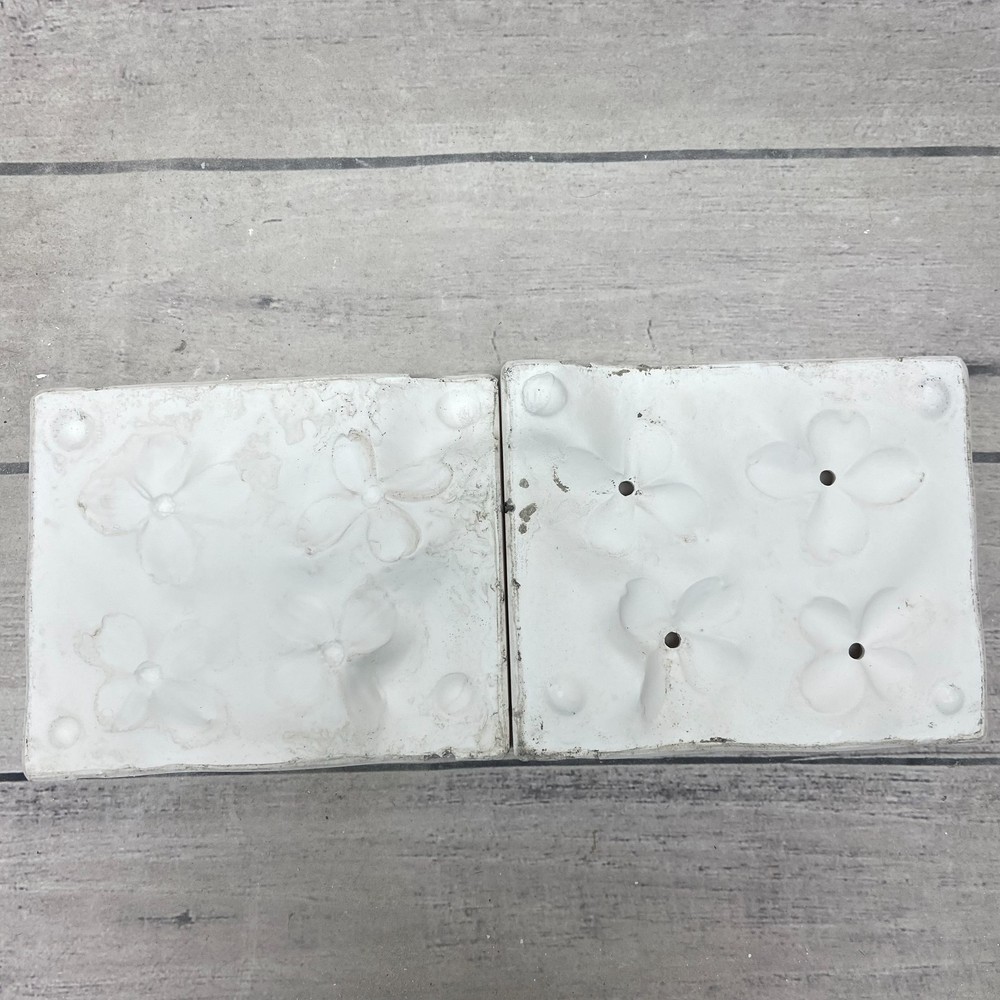 Unbranded Ceramic Casting Mold Flowers Figurine #101