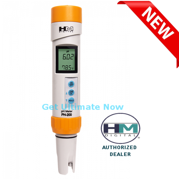 HM Digital Waterproof pH Meter, PH-200