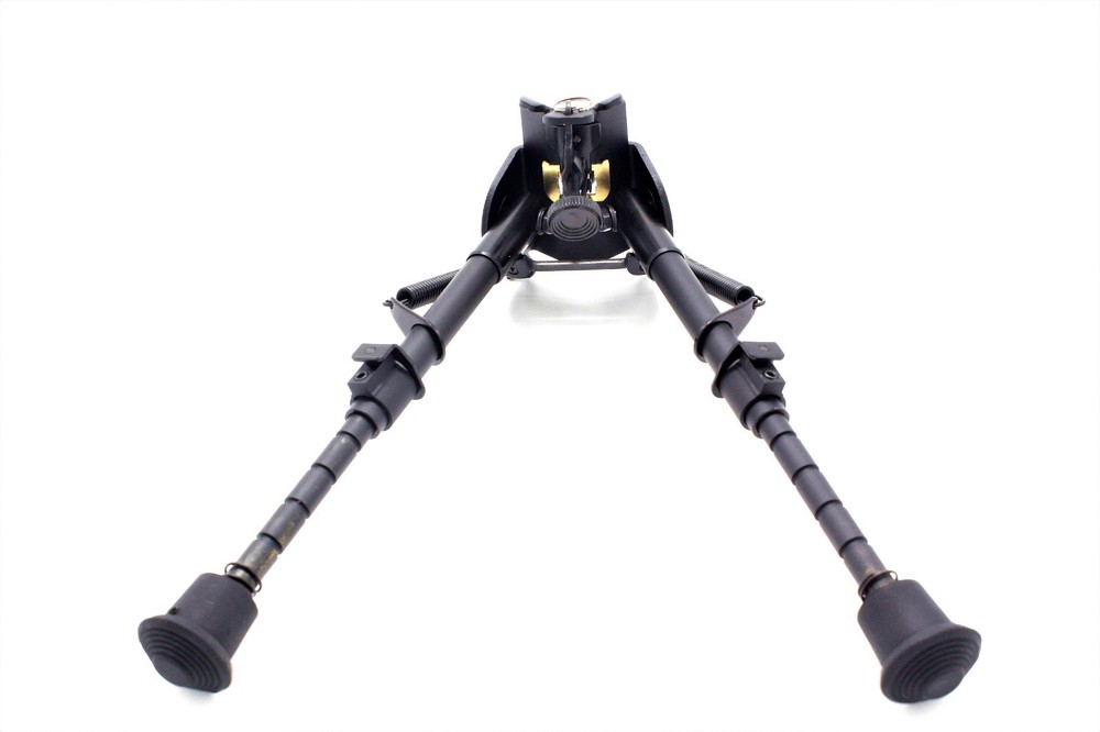 ACTIVE-8 6,9" Rifle Bipod Gun Accessori Adjustable Spring Return with Adapter