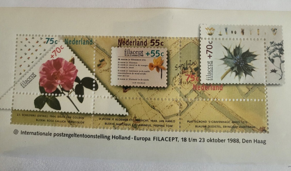 Stamps Netherlands Scott B637a never hinged
