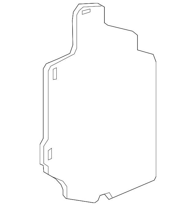 Genuine GM Door Interior Trim Panel Insulator 85614533