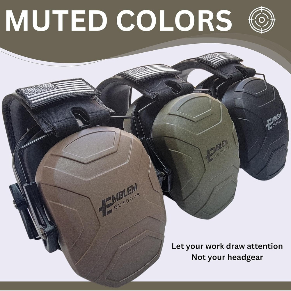 Shield XT Shooting Ear Protection for Gun Range | NRR 27Db | Construction Hearin