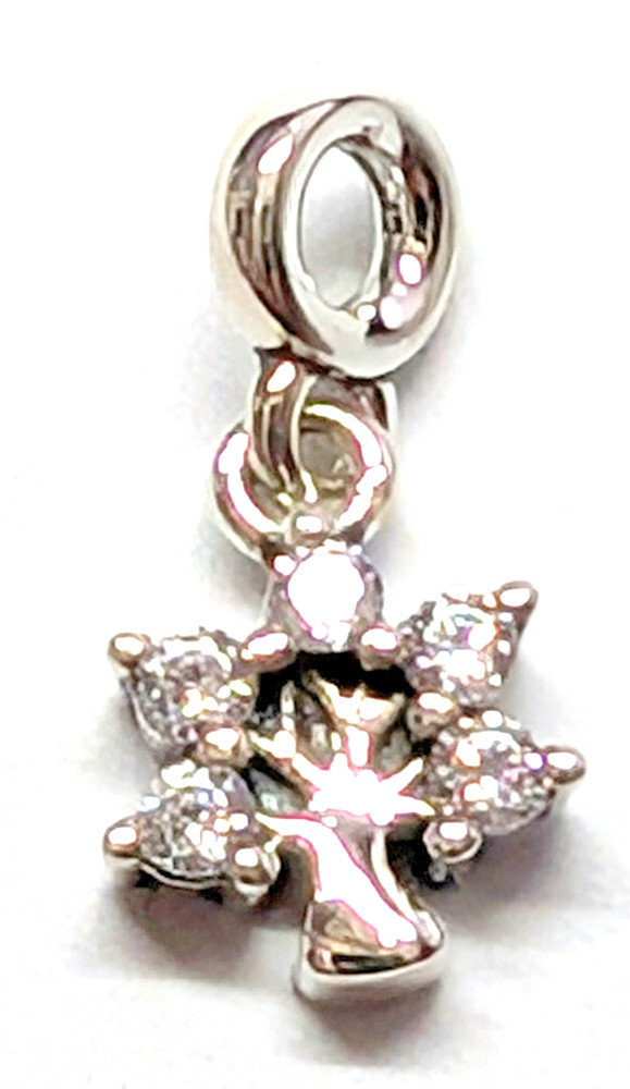 Authentic Pandora Charm, ME Mini My NatureDangle, #798367CZ, Silver