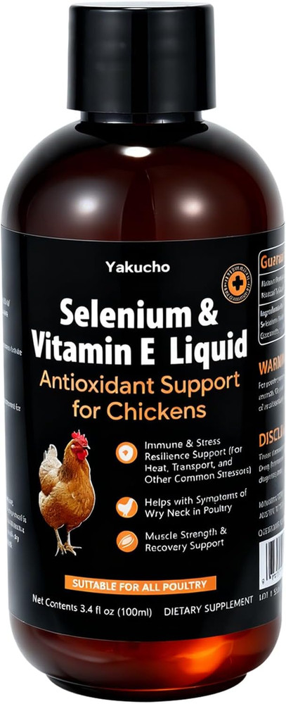 E+S Poultry Vitality Formula | Selenium for Chickens and All Poultry | Nutrient