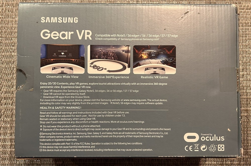 Samsung Gear VR Powered by Oculus - New, Open Box