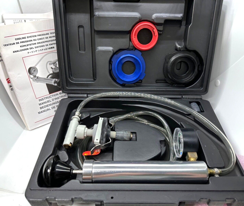MATCO Tools Cooling System Pressure Tester Pump Gauge Neck Extension Adapter Set