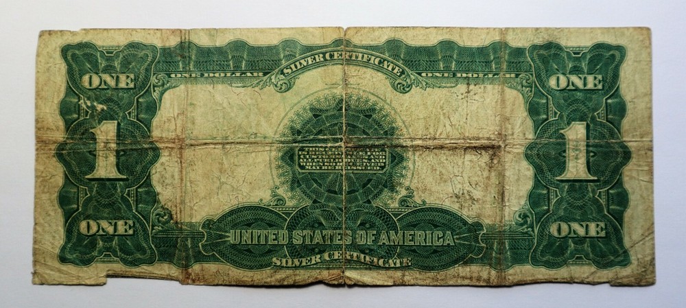 KEY 1899 1$ BLACK EAGLE SILVER CERTIFICATE