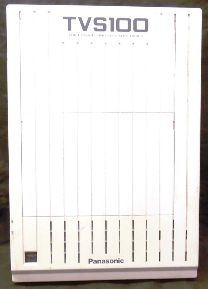 PANASONIC, VOICE PROCESSING SYSTEM, TVS100, KX-TVS100